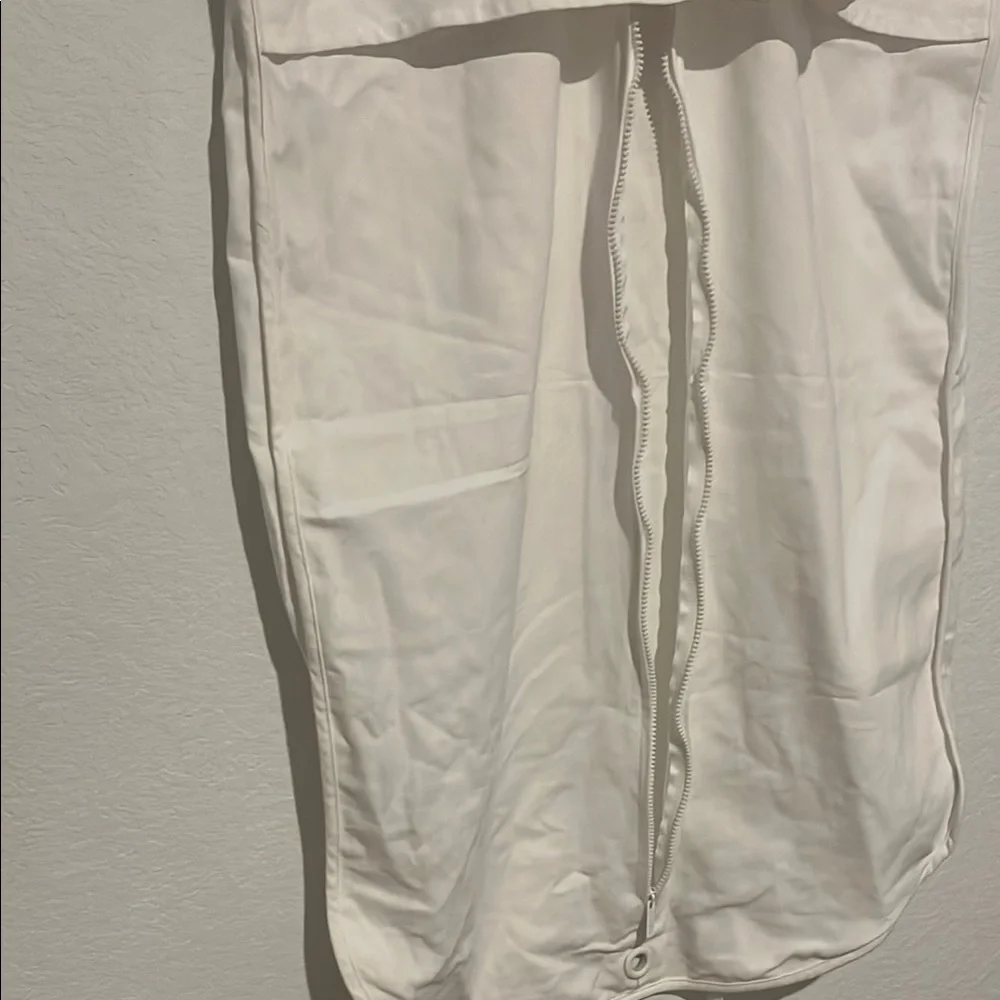 Dior White Garment Bag